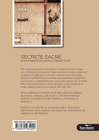 Secrete sacre – Jurnal de studiu