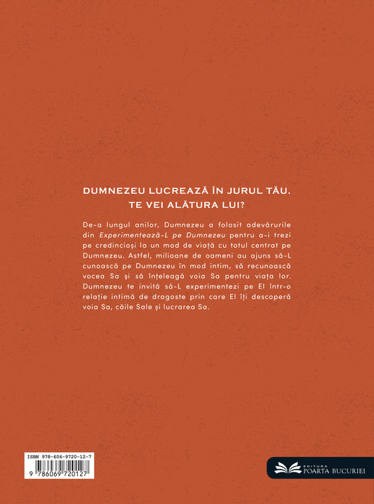 Experimentează-L pe Dumnezeu – Manual de studiu