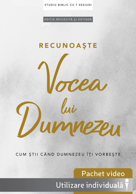 Recunoaște vocea lui Dumnezeu – Pachet video