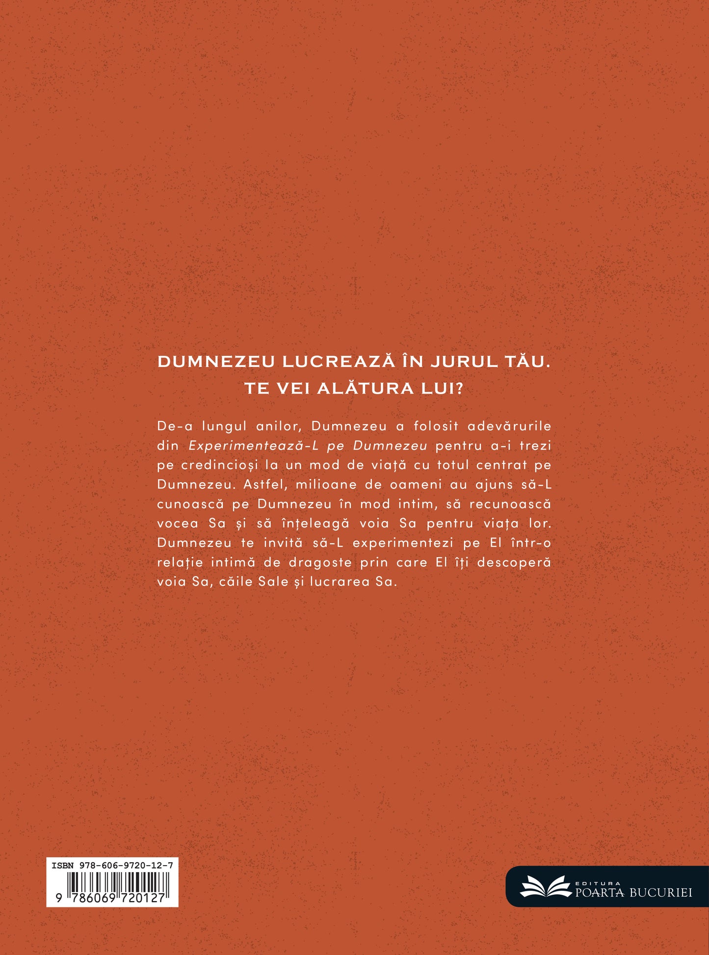 Experimentează-L pe Dumnezeu – Manual de studiu